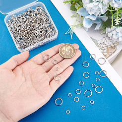 4 стиль сплав закрытые соединительные кольца FIND-PH0026-79