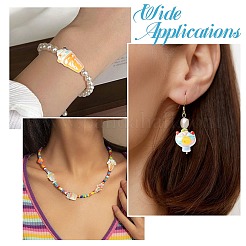 21 шт. 7 вида гальванических смоляных бусин RESI-CJ0004-62