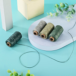 4 rotoli 4 colori cordino in poliestere cerato&nbsp;YC-TA0001-29B