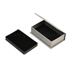 Schmuckaufsteller aus Papier mit Blumenmuster und magnetischen Etuis für Schmuckaufbewahrung und Präsentation im Magnetkästchen&nbsp;CON-K015-03B-03