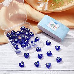 Ручной сглаза бусины бисер нитей LAMP-NB0001-63