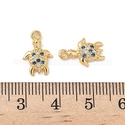 Латунные микро проложить кубического циркония подвески&nbsp;KK-C099-01K-G