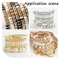 1000 шт. 4 вида бусин из АБС-пластика KY-SP0001-45S