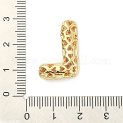 Porte micro ouvrent pendentifs zircone cubique en laiton de placage&nbsp;KK-Q790-01L-G