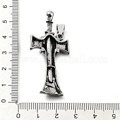 Сплавочные подвески тибетского стиля TIBE-L012-040AS-05