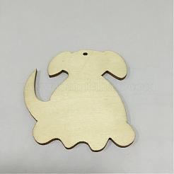 Pendentifs en bois&nbsp;WOOD-WH0002-01