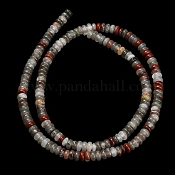 Природные африканские гелиотроп бисер пряди G-L635-A28-4x2mm