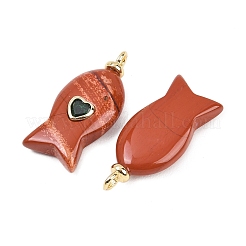 Природные красной яшмы подвески&nbsp;G-Z134-06G-06