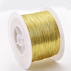 Fil de bijoux en cuivre rond&nbsp;CWIR-S003-0.6mm-02G