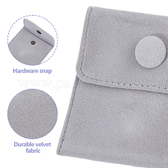 24 шт. квадратные бархатные мешочки для украшений TP-FI0001-02D