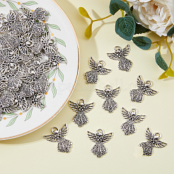 50 шт. Подвески из сплава в тибетском стиле&nbsp;TIBE-FH0001-24