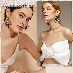 Набор для самостоятельного изготовления сережек в виде головы лошади&nbsp;DIY-OC0009-81