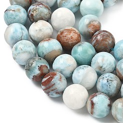 Природные ларимар бисер нитей&nbsp;G-C264-A01-10mm