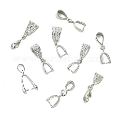 36 個 18 スタイル真鍮アイスピックピンチベイル  プラチナ  9~28.5mm  2個/スタイル&nbsp;KK-CJ0002-82