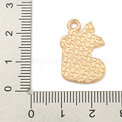 Новогодняя тема сплава эмали подвески ENAM-I060-01I