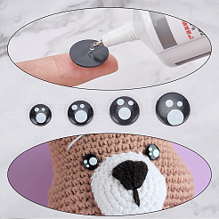 Пластиковые глаза куклы AJEW-PH0001-50