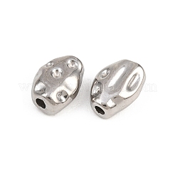 Perles irrégulières en acier inoxydable 304&nbsp;STAS-D394-03I-P