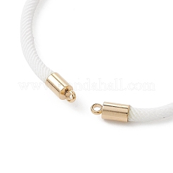 Fabrication de bracelets coulissants avec cordon en nylon torsadé rond de 3 mm&nbsp;AJEW-JB01467-01