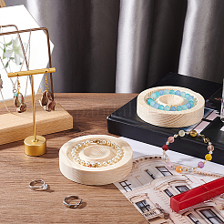 Деревянный браслет дисплей BDIS-WH0003-19