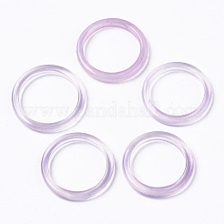 Соединительные кольца из натурального белого халцедона G-N0326-036-01