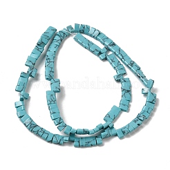 Chapelets de perles en turquoise synthétique&nbsp;G-Z045-A24-01