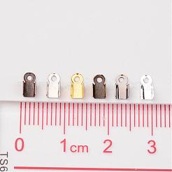 1 коробка 1380шт 6 цвета железные складные обжимные концы&nbsp;IFIN-X0017-B