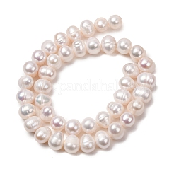 Fili di perle di perle d'acqua dolce coltivate naturali&nbsp;PA-CBABE82-13A