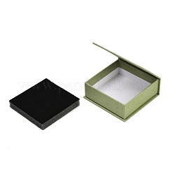 Schmuckaufsteller aus Papier mit Blumenmuster und magnetischen Etuis für Schmuckaufbewahrung und Präsentation im Magnetkästchen&nbsp;CON-K015-03C-02