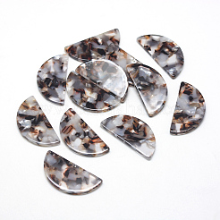 Полукруглые подвески на основе ацетата целлюлозы (смолы)&nbsp;LS-KY-S111B-A320