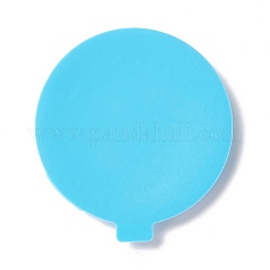 Плоская круглая чашка с узором в горошек силиконовые Молды&nbsp;DIY-M039-04