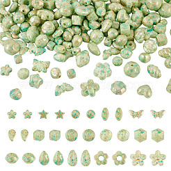 100 г непрозрачных акриловых бусин FIND-TA0008-40