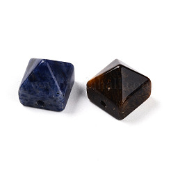 Натуральный & синтетический смешанный каменный бисер G-N345-02A-M