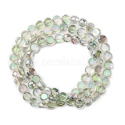 Стеклянные бусины с гальваническим покрытием &nbsp;EGLA-C010-01A-HP05