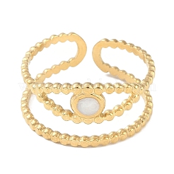 Кольца-манжеты из нержавеющей стали 304 с ионным покрытием (IP)&nbsp;RJEW-L107-054G-01