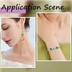 200шт. 20 стиля синтетических бирюзовых бусин&nbsp;G-YW0002-40