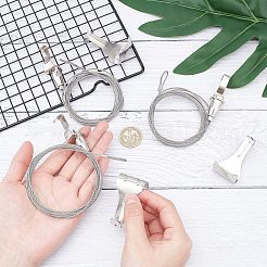 Настенные крючки из нержавеющей стали AJEW-WH0018-86P