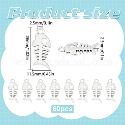 60 шт. Подвески из сплава в тибетском стиле&nbsp;TIBEP-LP0001-05