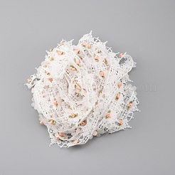 Неэластичная цветочная кружевная отделка OCOR-WH0075-10