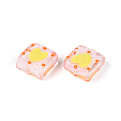 Ручной спрей окрашены бусины бисера LAMP-N035-02I