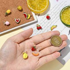 12шт 12 стиля подвески из сплава с эмалью&nbsp;ENAM-CJ0007-22