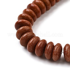 Синтетические голдстоуновские бисер пряди G-L621-A01-8x4mm