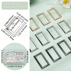 15 шт. пряжки из сплава 3 цветов DIY-GF0006-13B