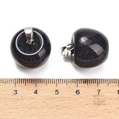 Synthetische blauen Goldstone-Anhänger&nbsp;GG-K002-15G