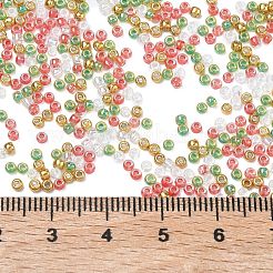 4 цвет 11/0 рождественских круглых бисера Toho&nbsp;SEED-X0058-29