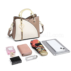 Diy pu leder geflochtene damen crossbody handtasche herstellung kits&nbsp;DIY-WH0349-210A