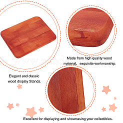 Основание из неокрашенного дерева для крепления мебели WOOD-WH0025-44