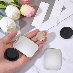 1set Glas aussteigen Beobachtung Auto Rückspiegel&nbsp;DIY-CN0003-66B