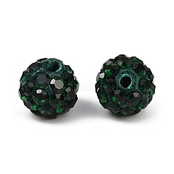 Бусины со стразами RB-H284-6MM-Half-205