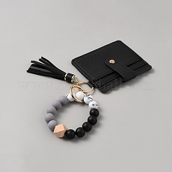 Сумки для хранения кредитных карт из искусственной кожи AJEW-WH20005-06