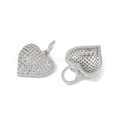 Латунные микро проложить кубического циркония подвески KK-H477-03P